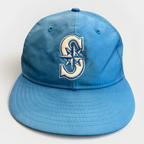 New Era Other - New Era 9Fifty Mens Blue MLB Seattle Mariners Adjustable Strapback Hat Cap